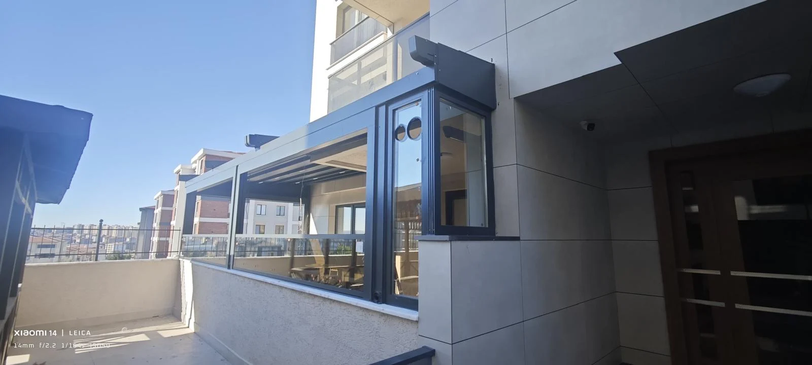 Çatı Yaşam Alanı · Uzun Açıklıklı Gölgelendirme – İstanbul